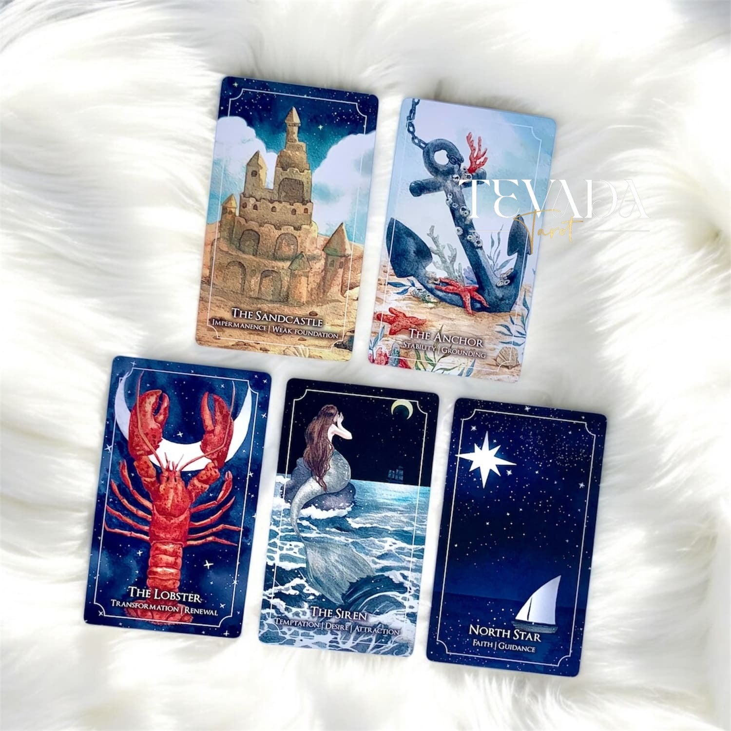 Explore serenity with the Dreaming Waves Oracle. Soft feather whispers and ocean waves inspire hope, strength, and grace in this beautiful 60-card deck perfect for self-reflection and growth.