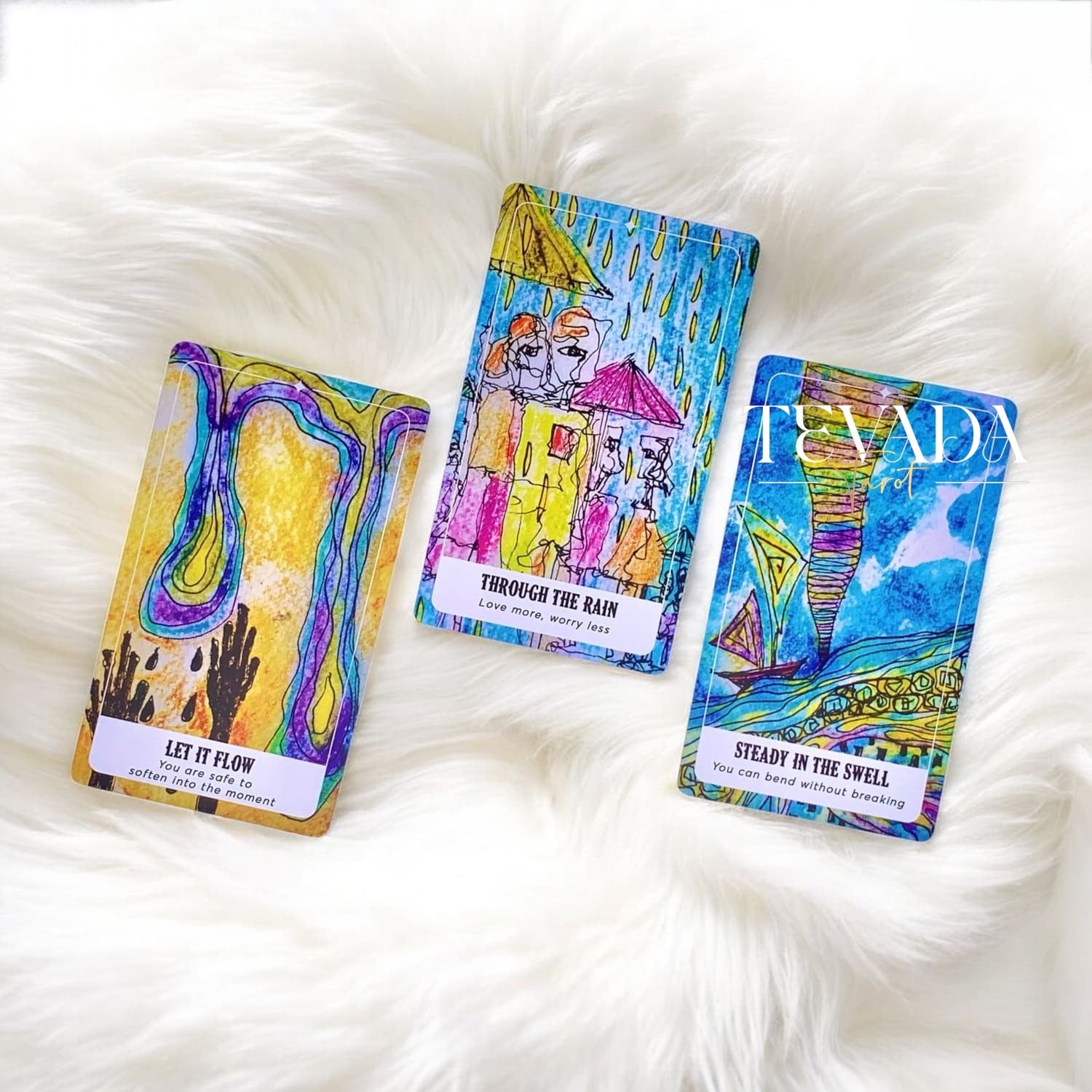 Discover the intuitive, watercolor-themed Wandering Heart Oracle—45 gentle cards for daily reflection, emotional clarity, and soulful guidance in everyday life.