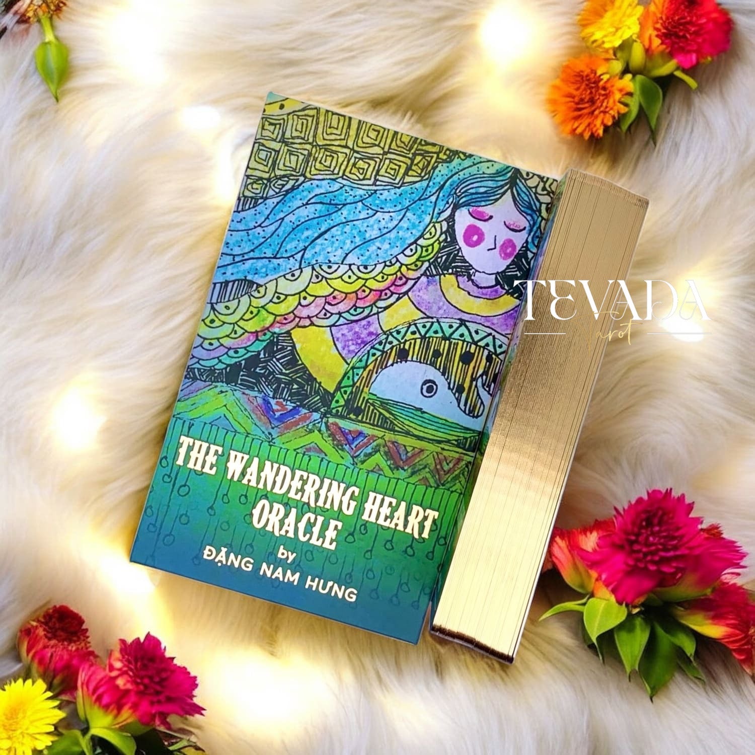 Discover the intuitive, watercolor-themed Wandering Heart Oracle—45 gentle cards for daily reflection, emotional clarity, and soulful guidance in everyday life.