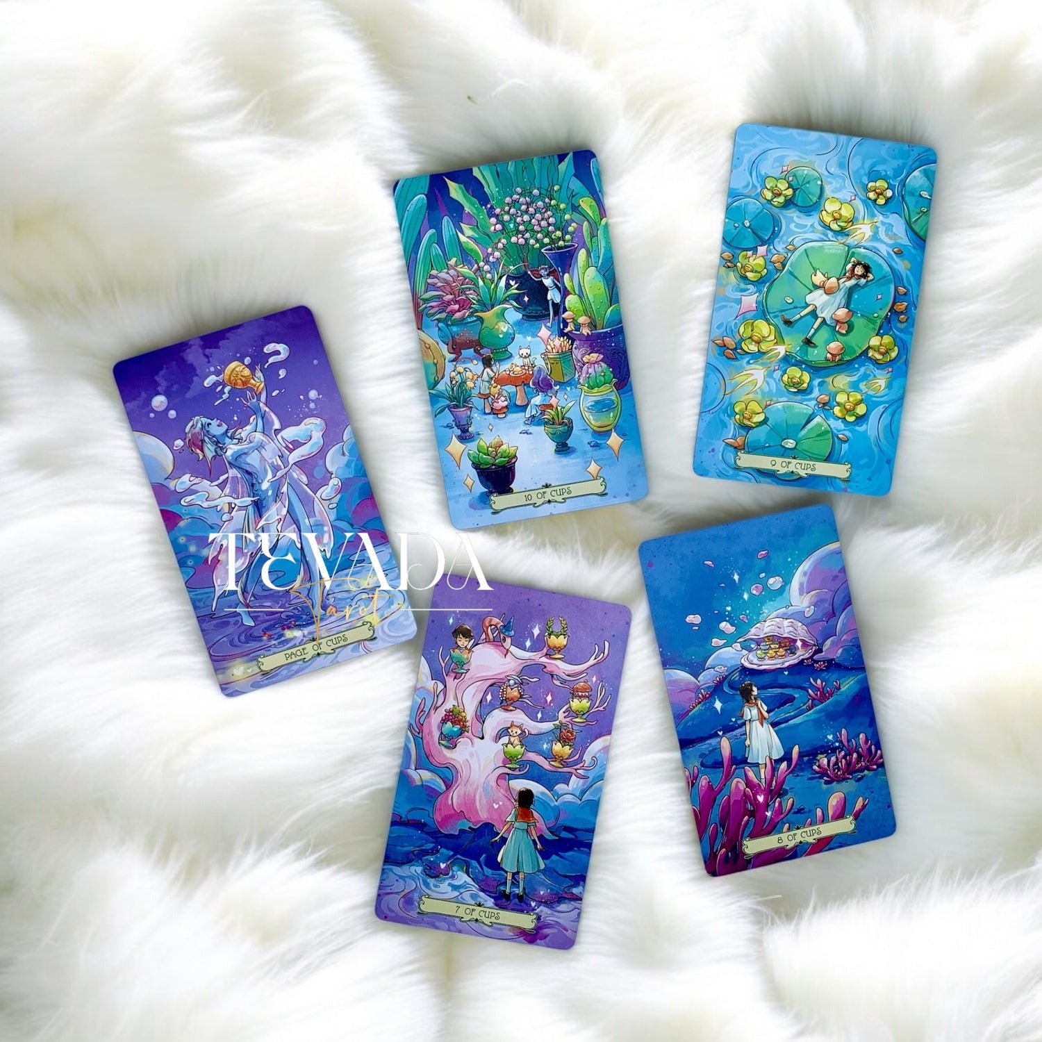 Unlock intuitive magic with the Forest Spirit Imprint Tarot. This 78-card fairy-inspired deck weaves a dreamlike realm of guidance, divination, and personal growth through stunning artistry.