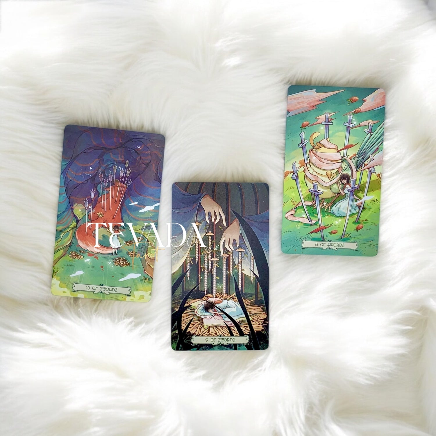Unlock intuitive magic with the Forest Spirit Imprint Tarot. This 78-card fairy-inspired deck weaves a dreamlike realm of guidance, divination, and personal growth through stunning artistry.