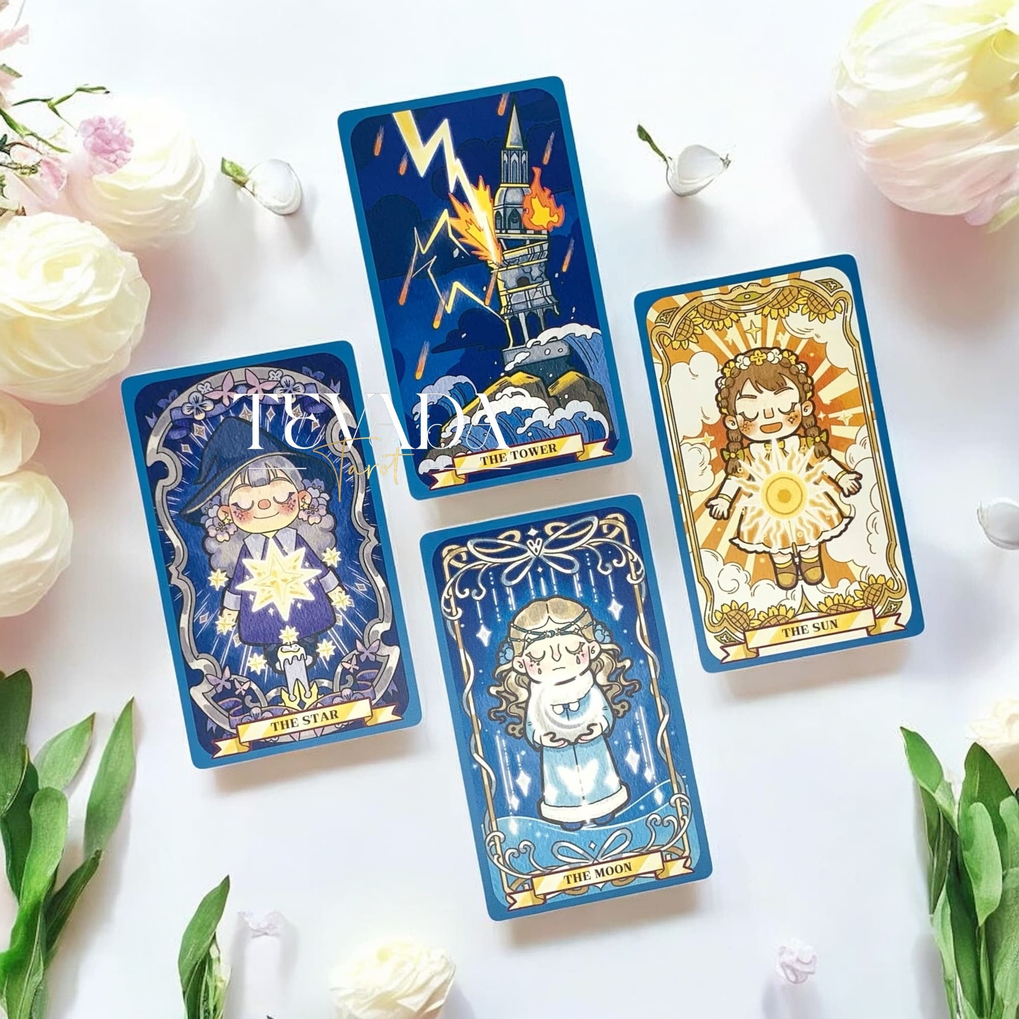 Discover the Walnut Puppet Tarot â a magical 78-card deck of courage, innocence, and cosmic wonder. Each oil-painted card inspires intuitive guidance and heartfelt self-discovery.