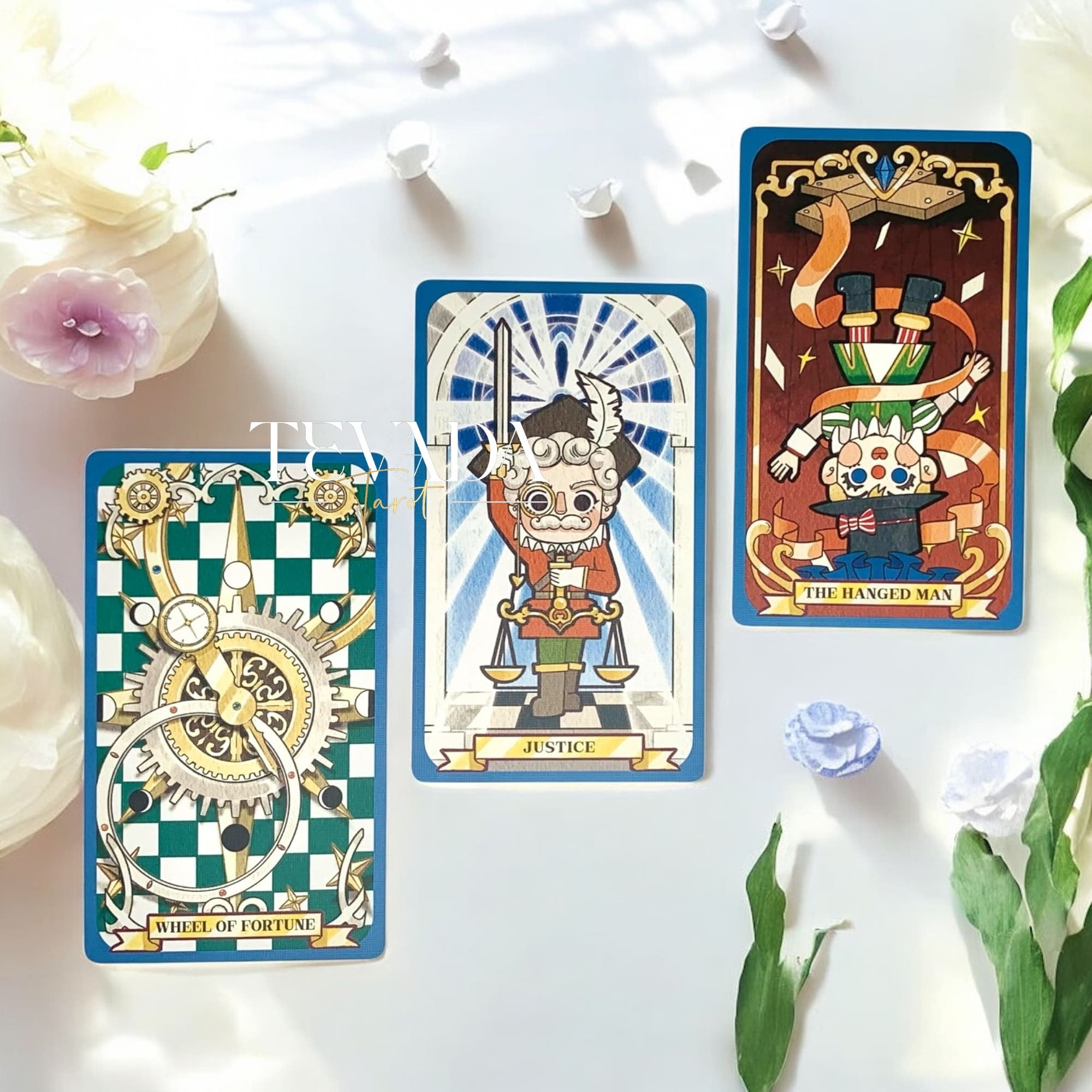 Discover the Walnut Puppet Tarot â a magical 78-card deck of courage, innocence, and cosmic wonder. Each oil-painted card inspires intuitive guidance and heartfelt self-discovery.