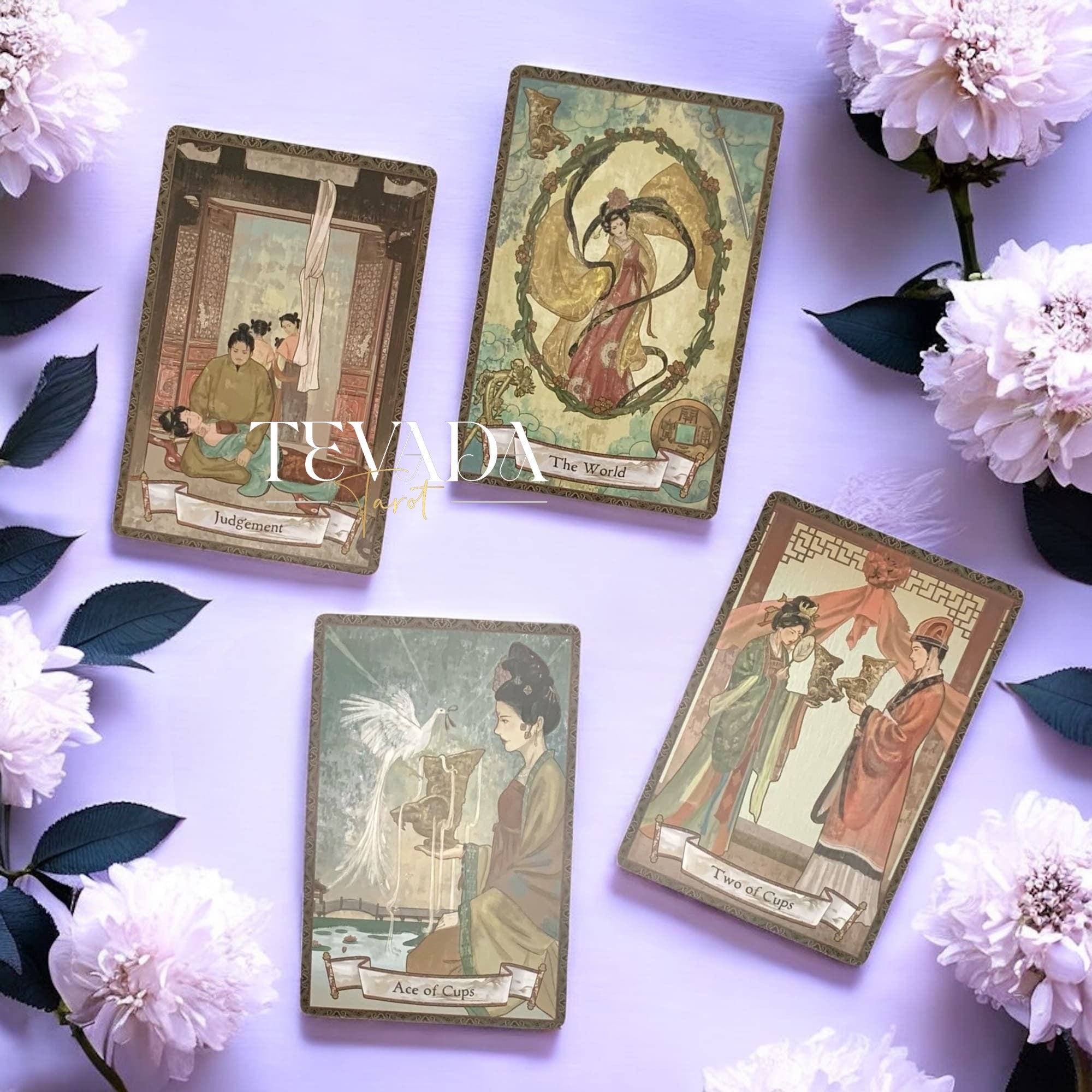 Discover the Yang Guifei Tarot — a vintage 78-card deck inspired by Chinese culture and mythology, perfect for intuitive readings and deep spiritual guidance.