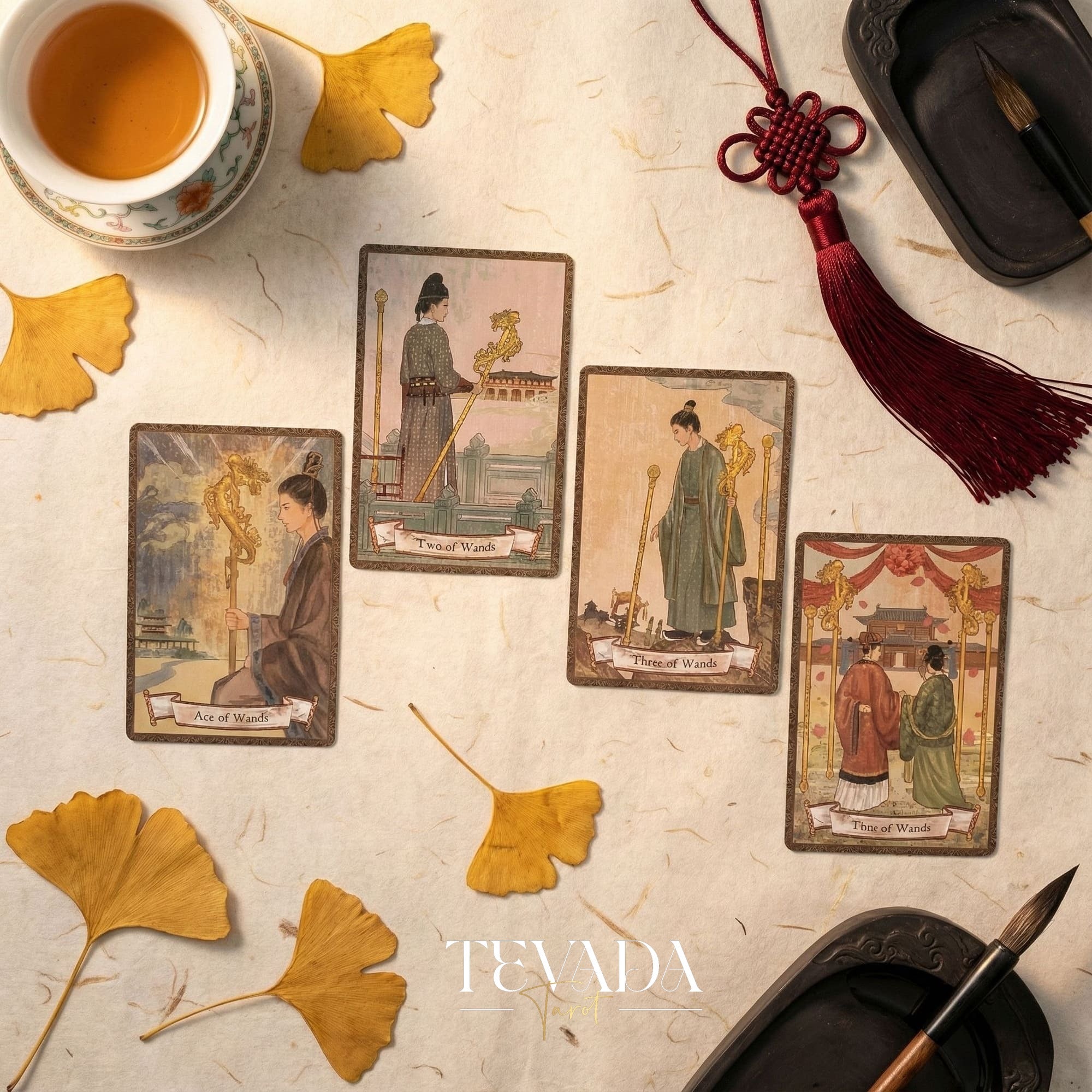 Discover the Yang Guifei Tarot — a vintage 78-card deck inspired by Chinese culture and mythology, perfect for intuitive readings and deep spiritual guidance.