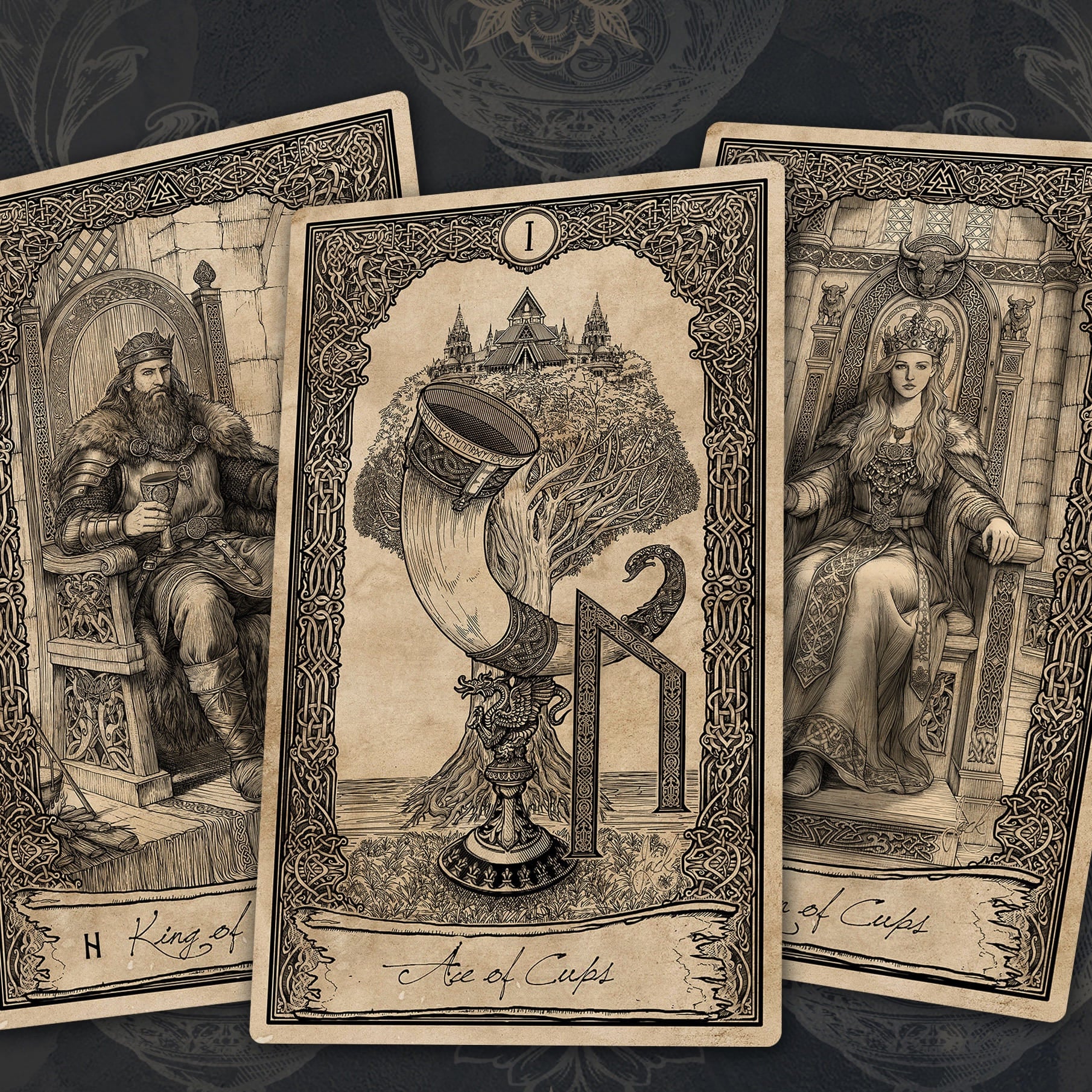 Ancient Times Tarot Standard Edition celestial mythology deck for intuitive readings and self-reflection