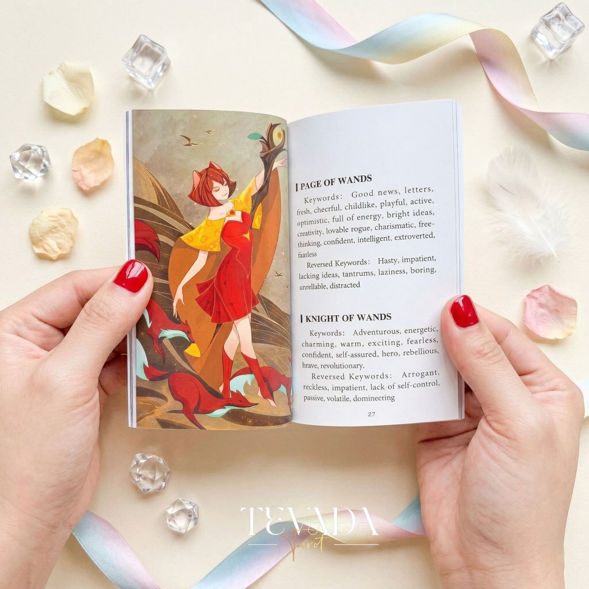 Aura Tarot whimsical retro cartoon Indie Tarot Deck for quiet self-reflection and meaningful daily rituals.