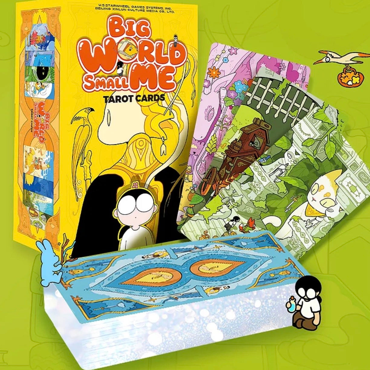 Big World Small Me Tarot storybook RWS deck for gentle daily reflection