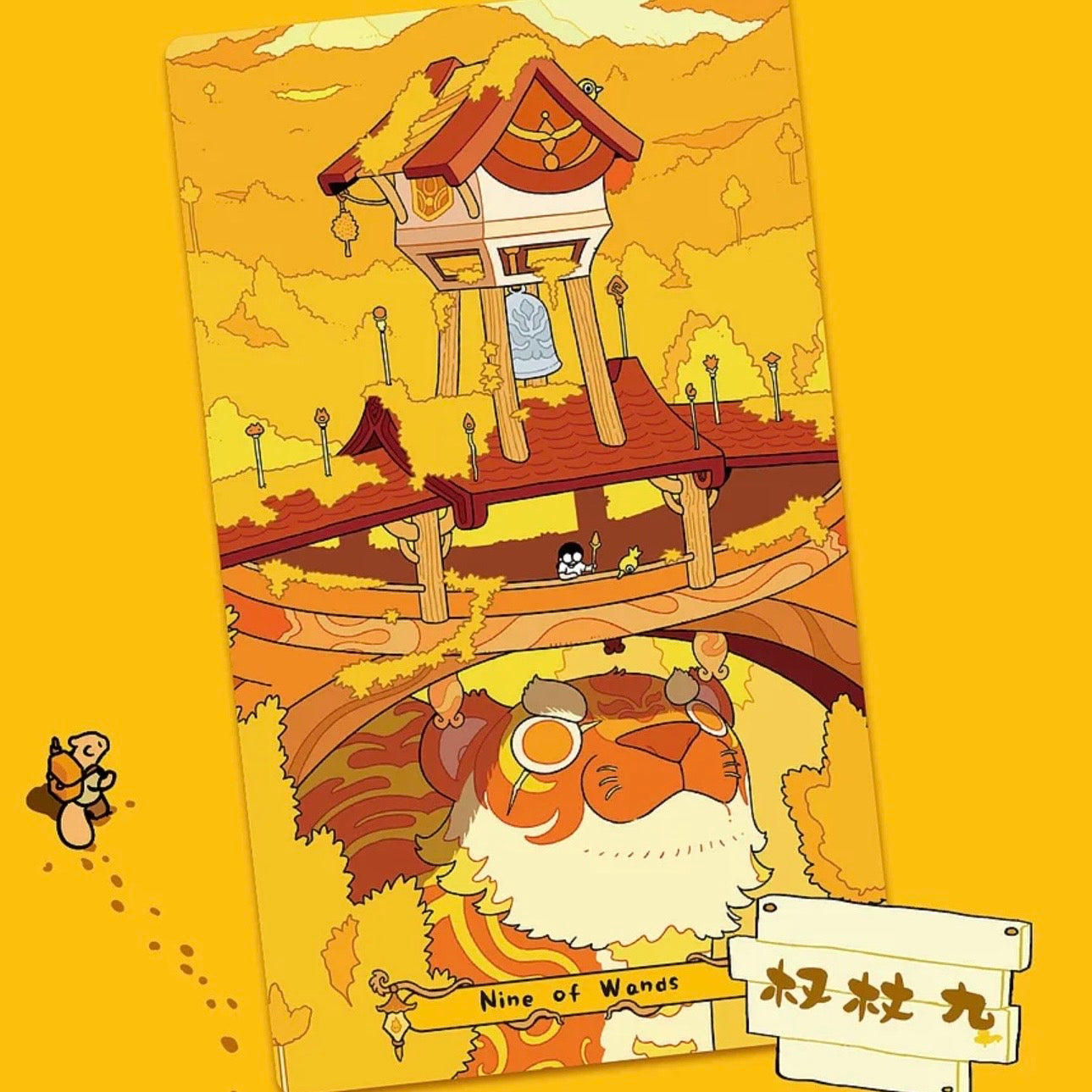 Big World Small Me Tarot storybook RWS deck for gentle daily reflection