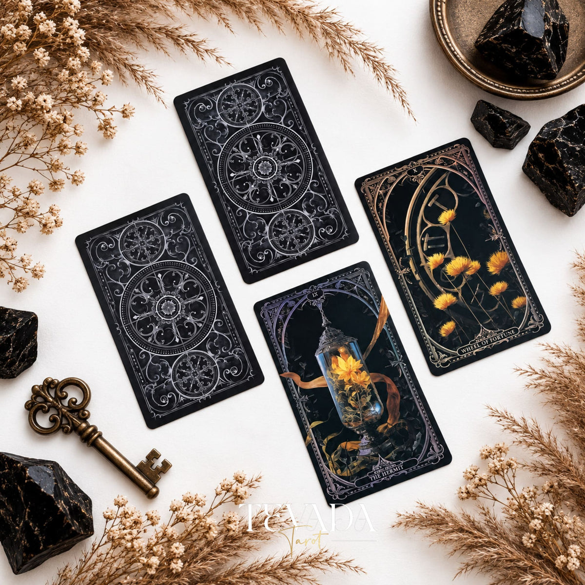 Eternal Garden Tarot Artisan Edition premium floral Indie Tarot Deck for collector readings