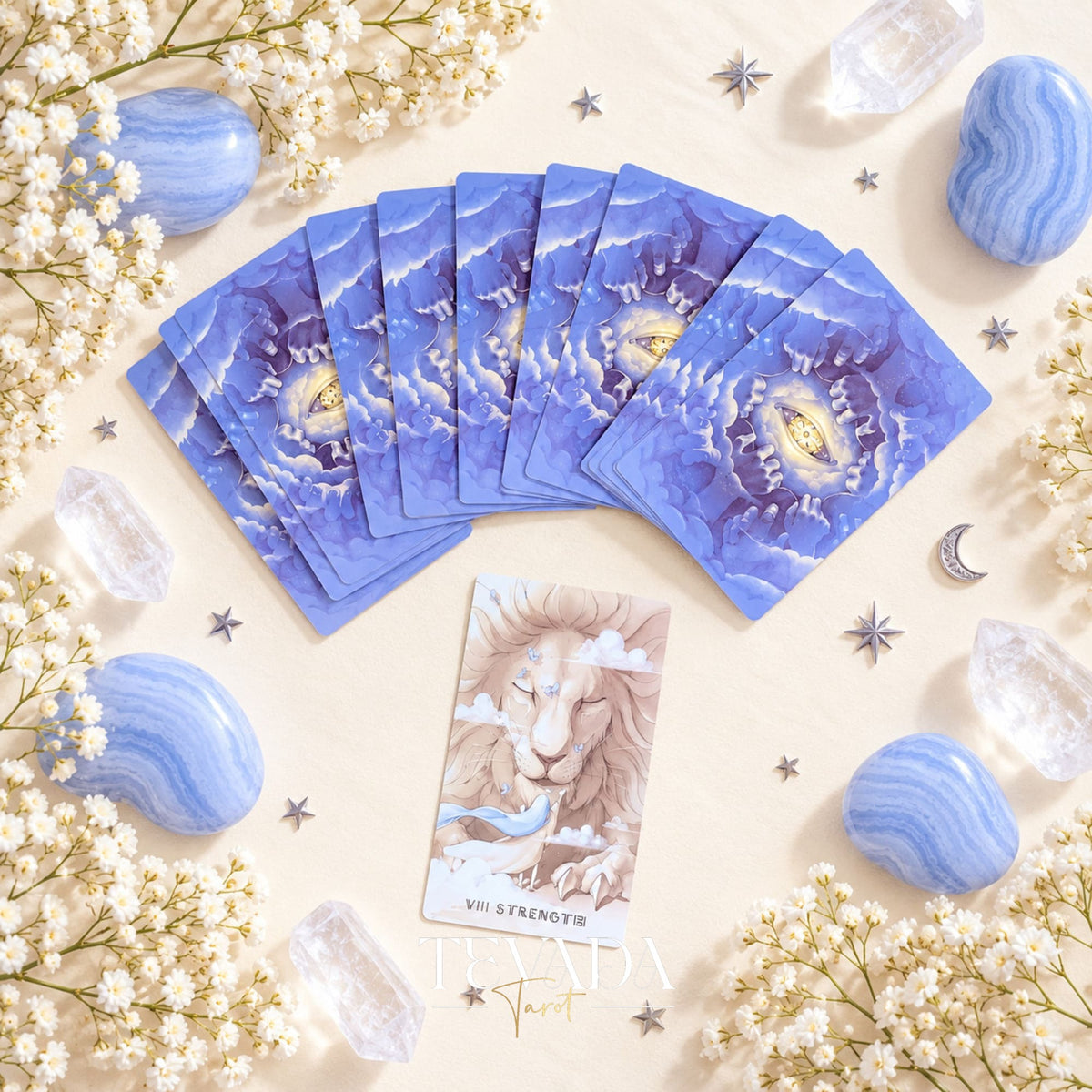Ethereal Poetry Tarot Limited prismatic Indie Tarot Deck for dreamy daily readings