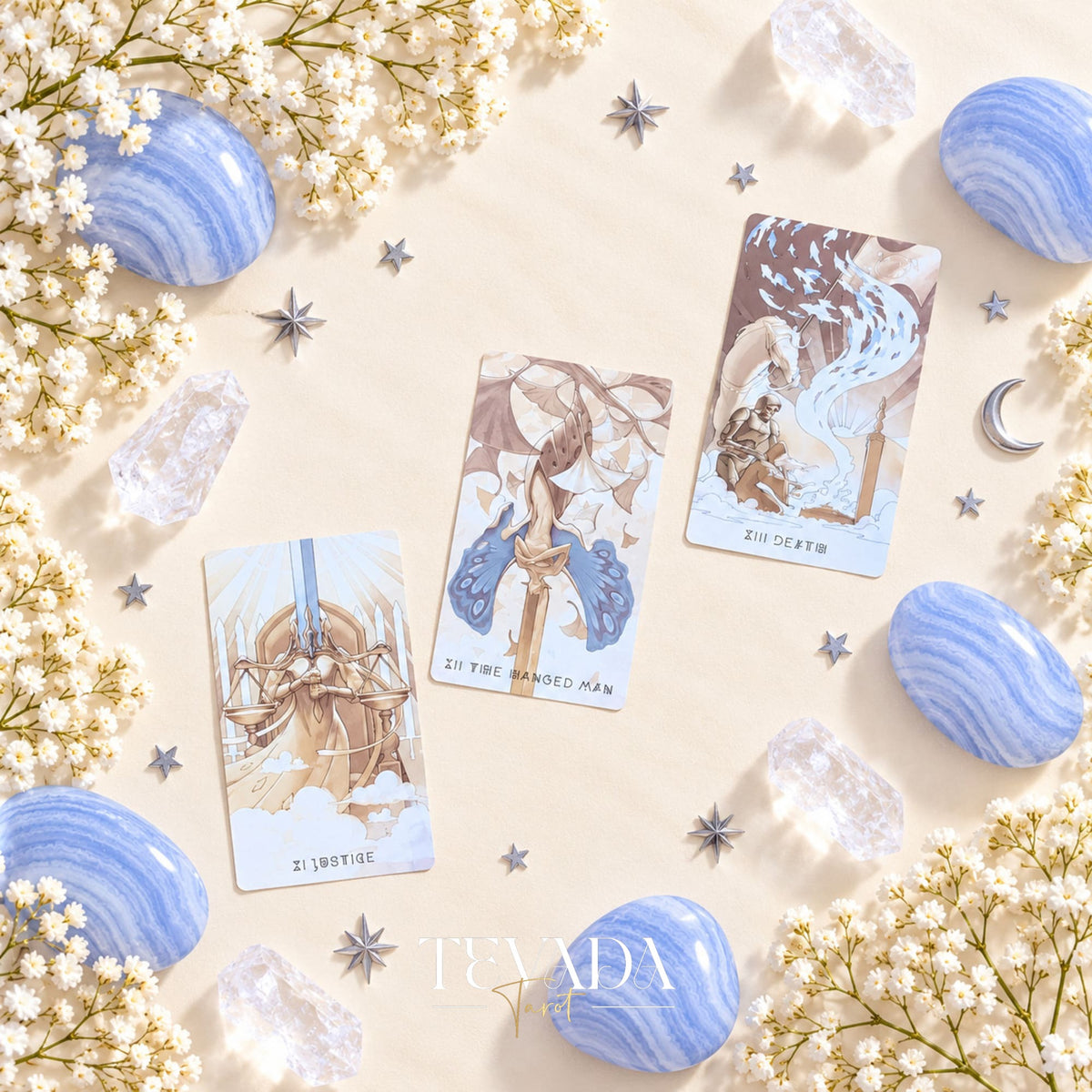 Ethereal Poetry Tarot Limited prismatic Indie Tarot Deck for dreamy daily readings
