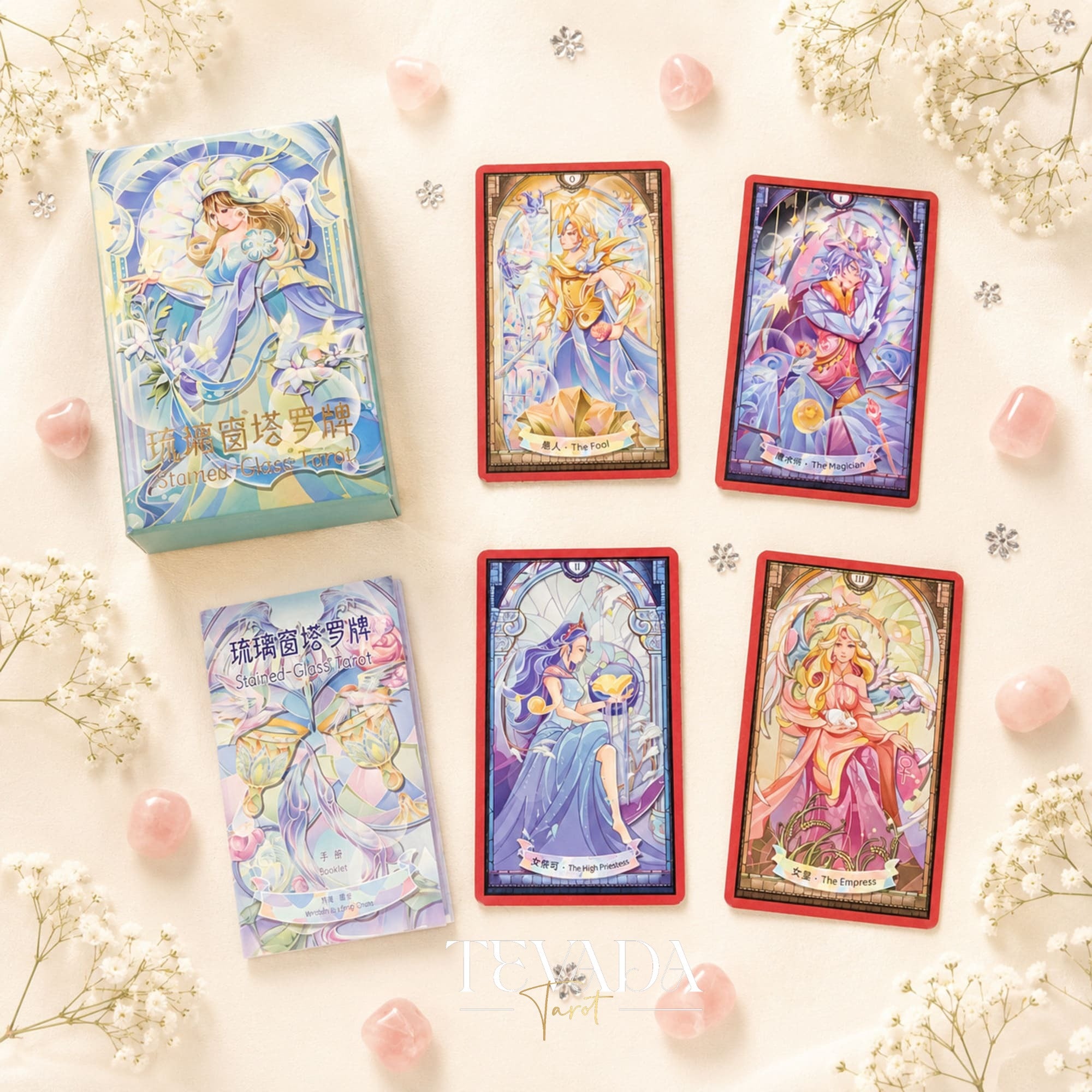 Stained Glass Tarot | TEVADA Tarot