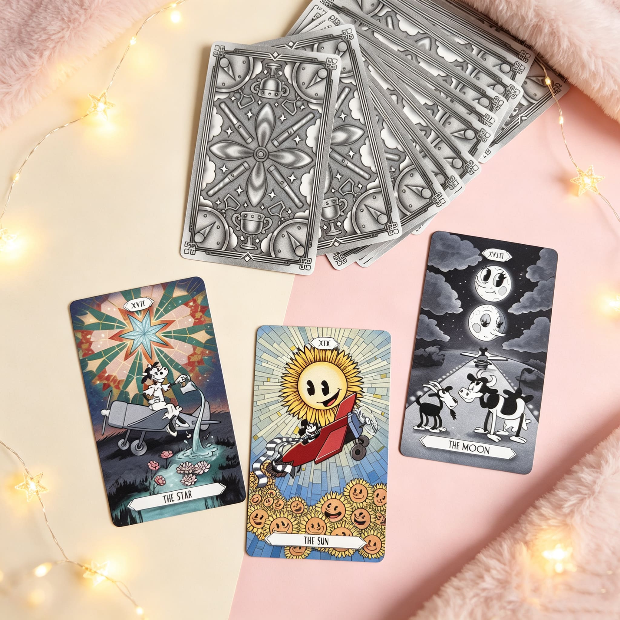 The Aviator’s Arcana Tarot Art Deco aviation cards for creative courage and daily reflection