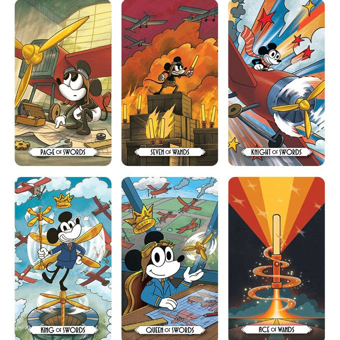 The Aviator’s Arcana Tarot Art Deco aviation cards for creative courage and daily reflection