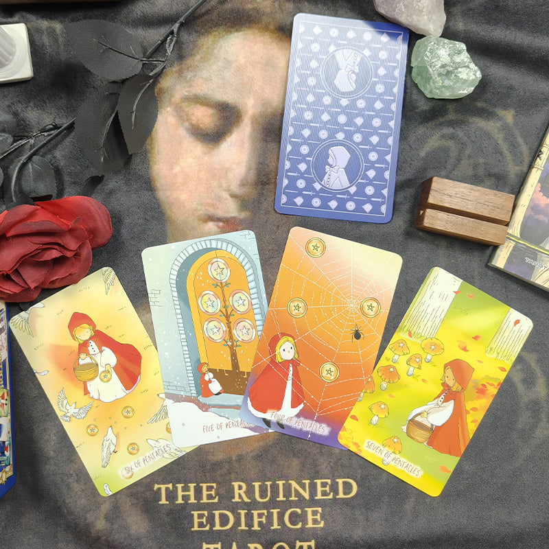 The Verdant Hollow Tarot enchanted woodland deck for inner growth and intuitive daily readings