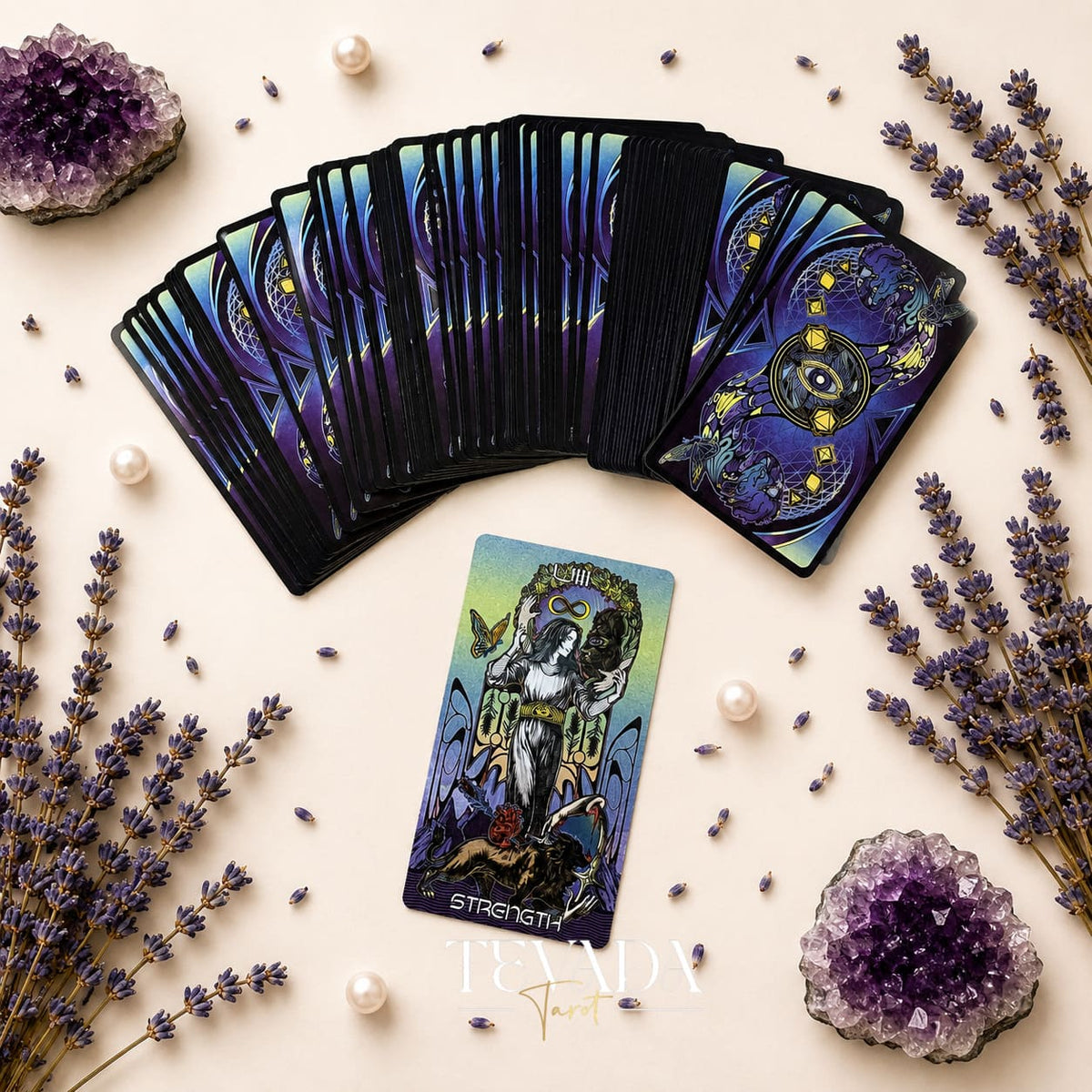 Whisper of Finale Tarot Deluxe dark Gothic Indie Tarot Deck for shadow work readings
