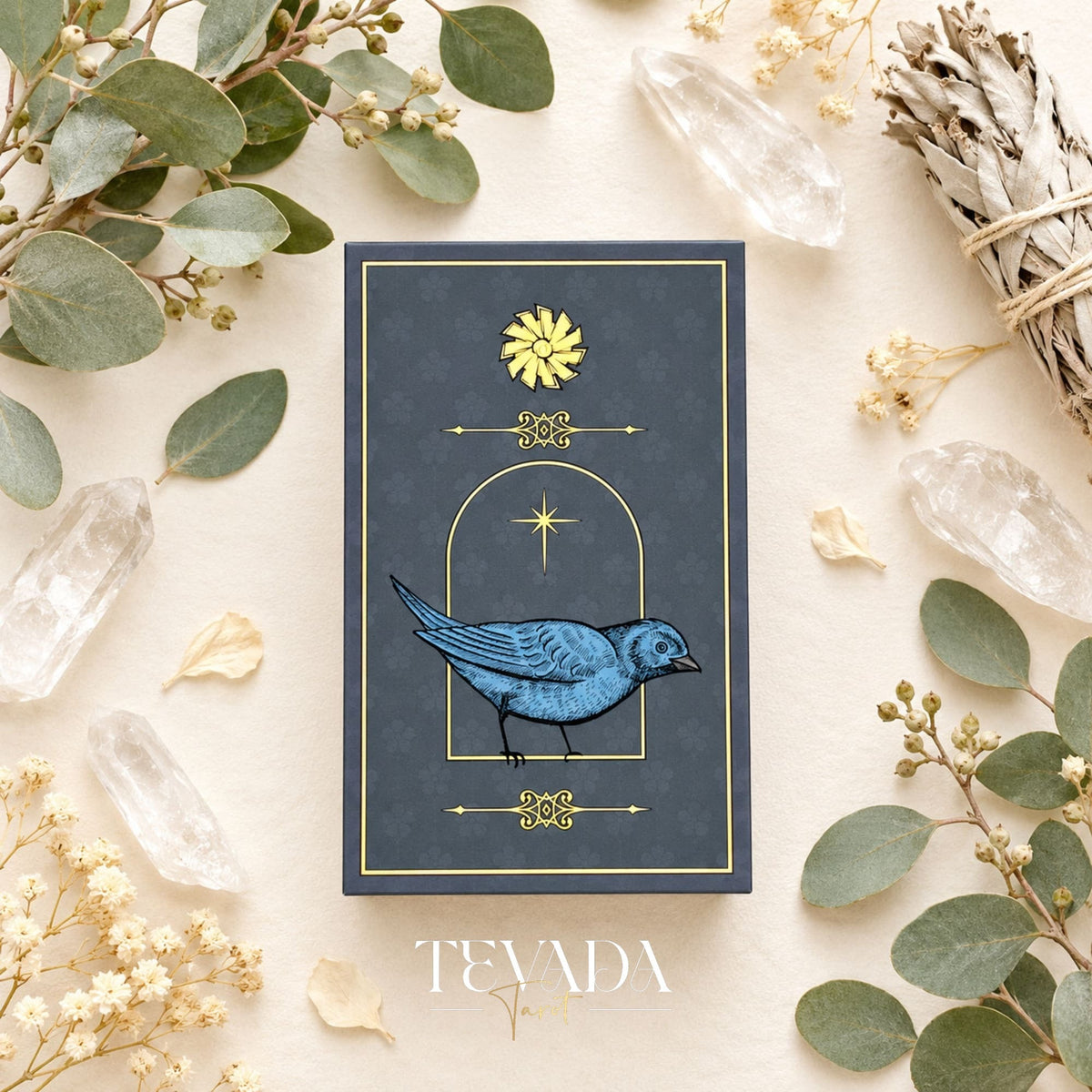Windmill Flag Tarot medieval storybook Indie Tarot Deck for mythic reflection