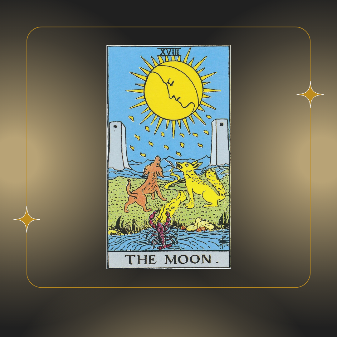 Card No: XVIII. The Moon