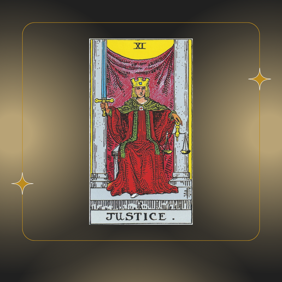 Card No: XI. Justice