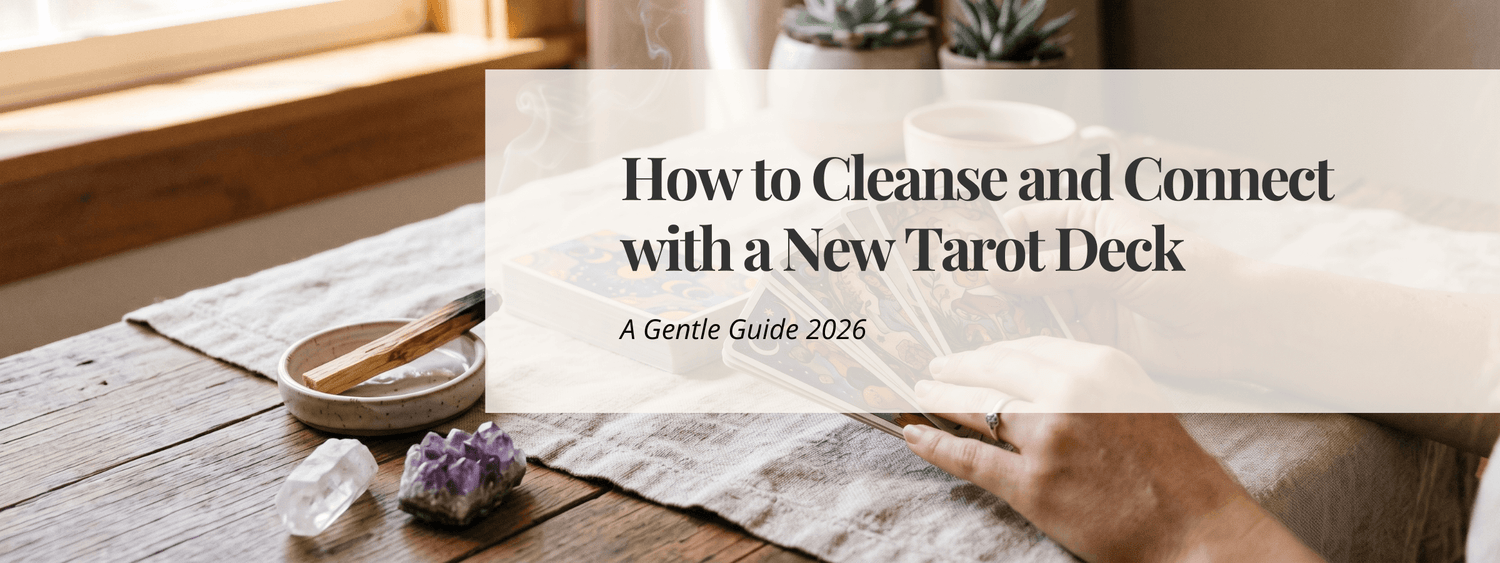 How to Cleanse and Connect with a New Tarot Deck 2026