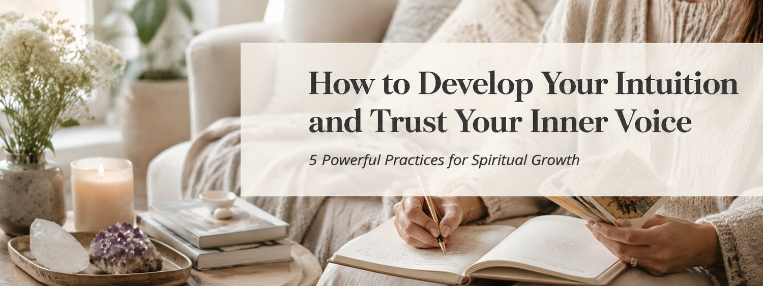 Discover how to develop your intuition with 5 transformative practices that awaken your inner knowing, align your energy blueprint, and ignite your SoulCode.