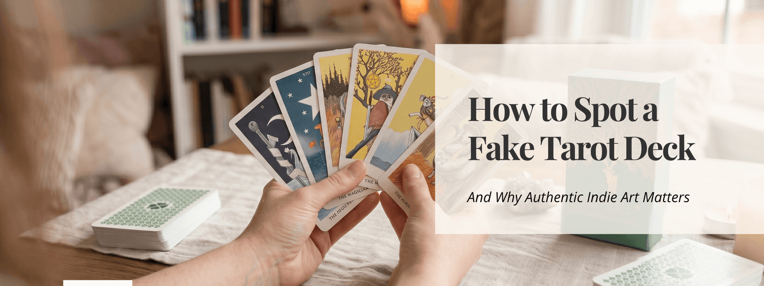 How to Spot a Fake Tarot Deck (And Why Authentic Indie Art Matters)