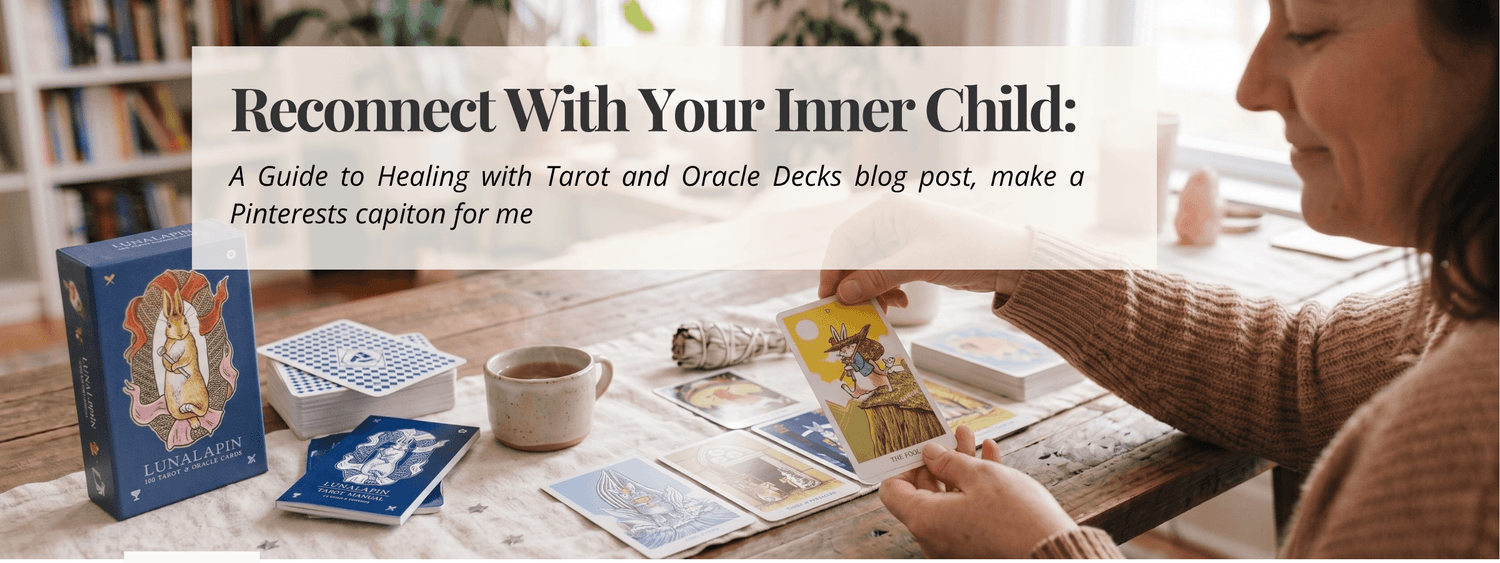 Ready to reconnect with your most authentic, playful self? Tarot isn't just for deep shadow work—it’s a beautiful tool for inner child healing.