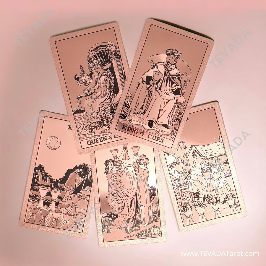 Gold Foil Tarot PINK