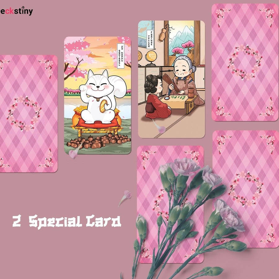Add a touch of whimsy and magic to your tarot practice with Sakura Spring Tarot V2! 