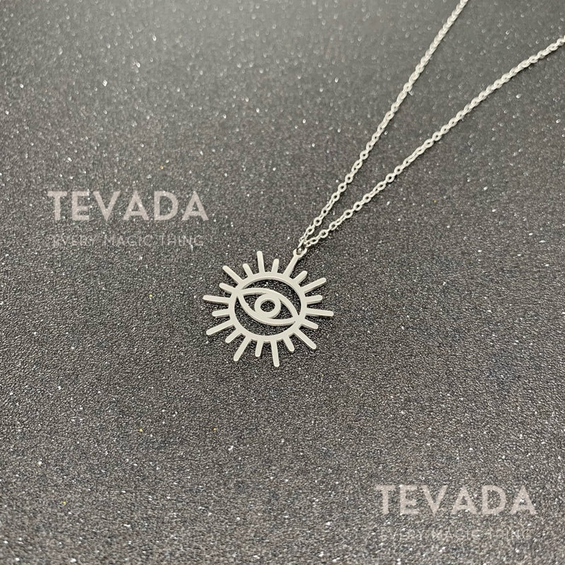 Sun or Moon? Choose your magic! Our Witchy Necklace features celestial pendants &amp; gold/silver finishes. Perfect for Wiccan rituals, meditation, or everyday wear. Stainless steel chain included. Shop now!