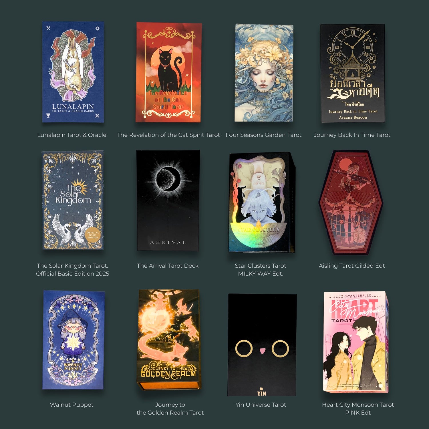 TEVADA TAROT May Mystery Tarot Box
