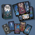 The Skeleton Dance Arcana Tarot whimsical gothic cartoon indie tarot deck for inner child healing and playful shadow work.
