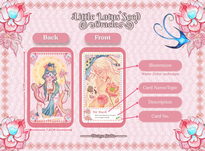 【Available on BackerKit】Little Lotus Seed Oracle Deck