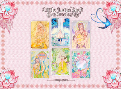 【Available on BackerKit】Little Lotus Seed Oracle Deck