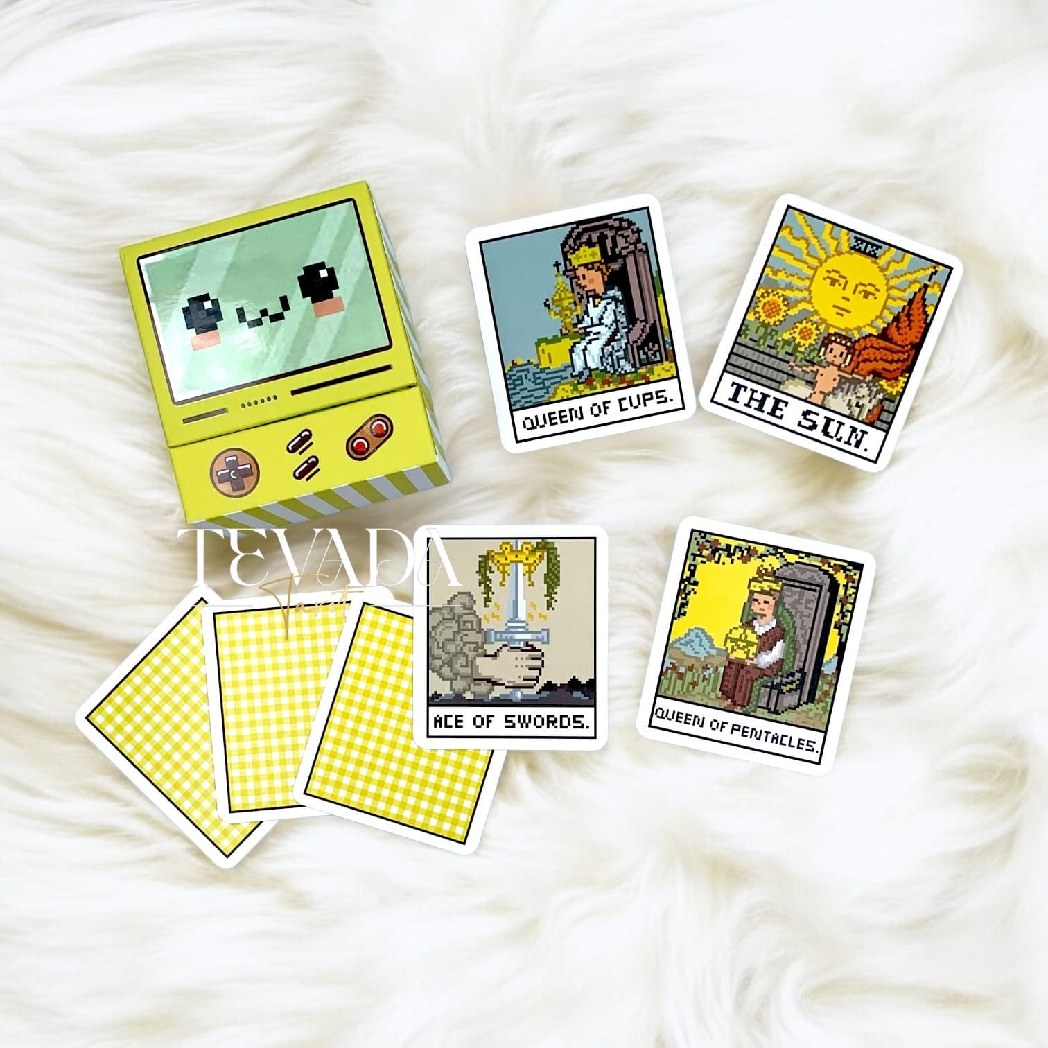 Discover the 8-Bit Fantasy Tarot POCKET! This pixel-themed 78-card tarot deck combines retro charm and intuitive divination. Perfect for seekers and gamers alike, it’s your guide to self-discovery and magic.