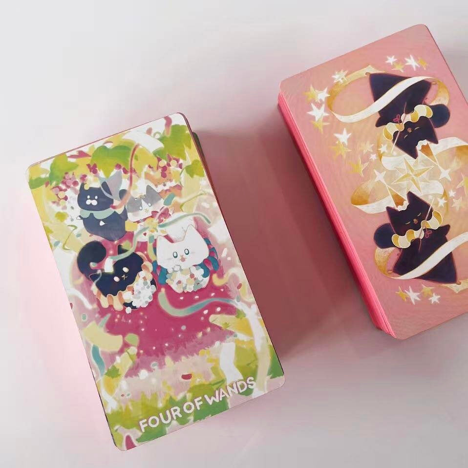 【Disponible en Junio】Tarot Mystic Meows ROSA