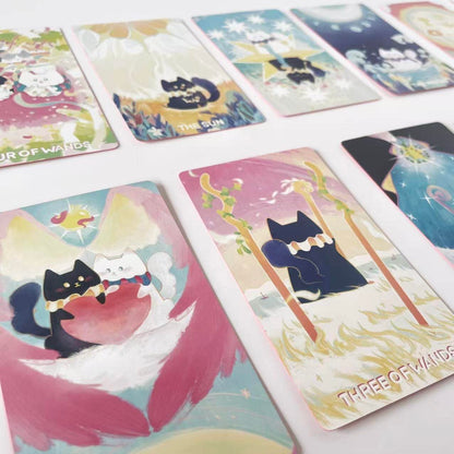 【Disponible en Junio】Tarot Mystic Meows ROSA