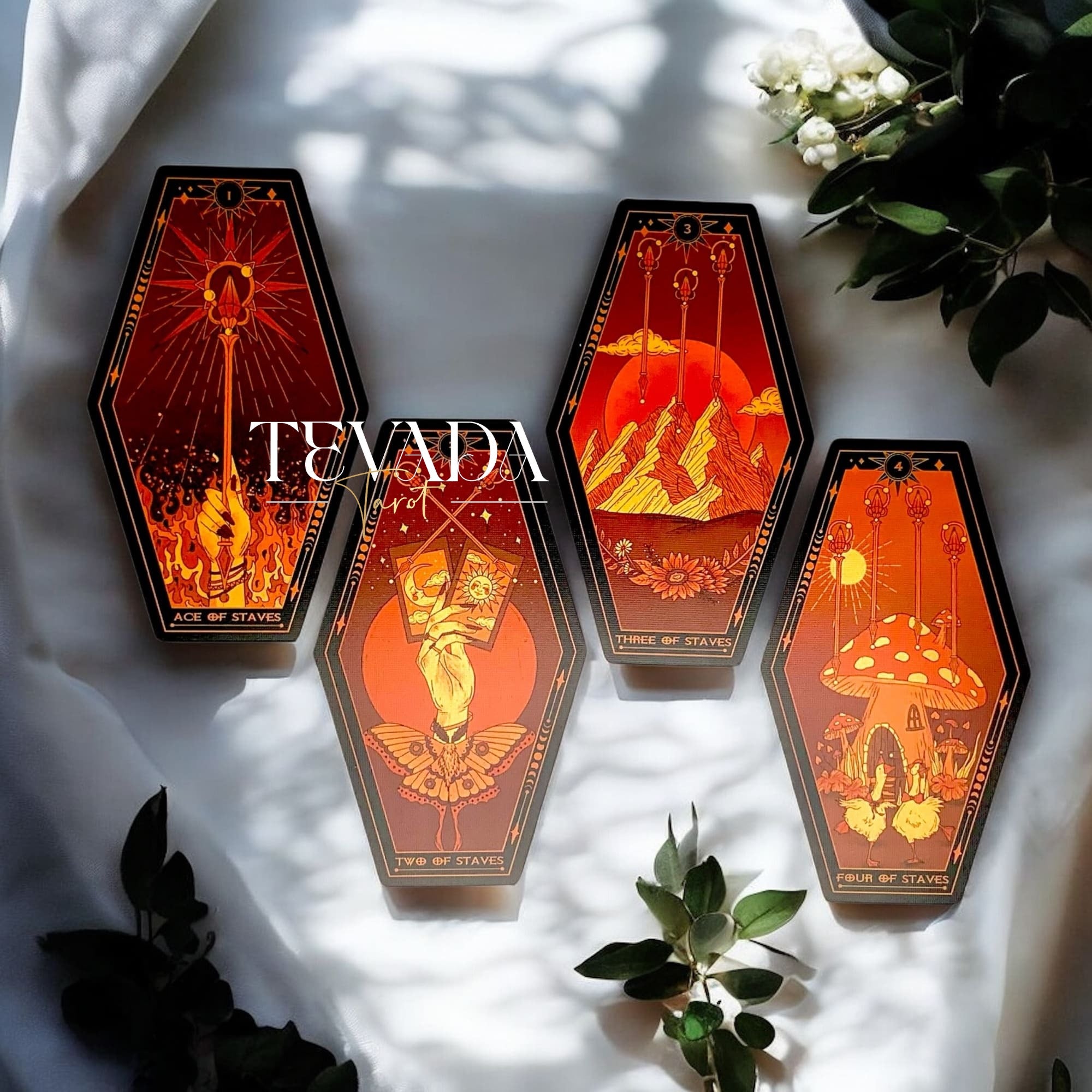 Discover the Aisling Tarot Gilded Edition—78 richly illustrated cards in a dreamlike vintage style designed for intuitive guidance and magical divination.