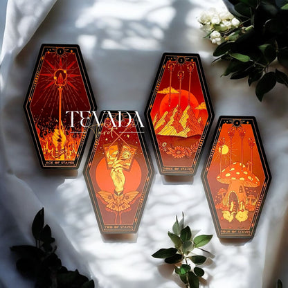 Discover the Aisling Tarot Gilded Edition—78 richly illustrated cards in a dreamlike vintage style designed for intuitive guidance and magical divination.