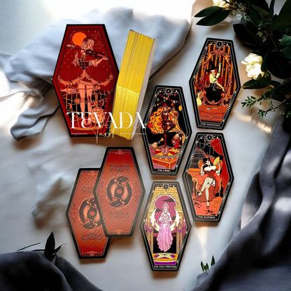 Discover the Aisling Tarot Gilded Edition—78 richly illustrated cards in a dreamlike vintage style designed for intuitive guidance and magical divination.