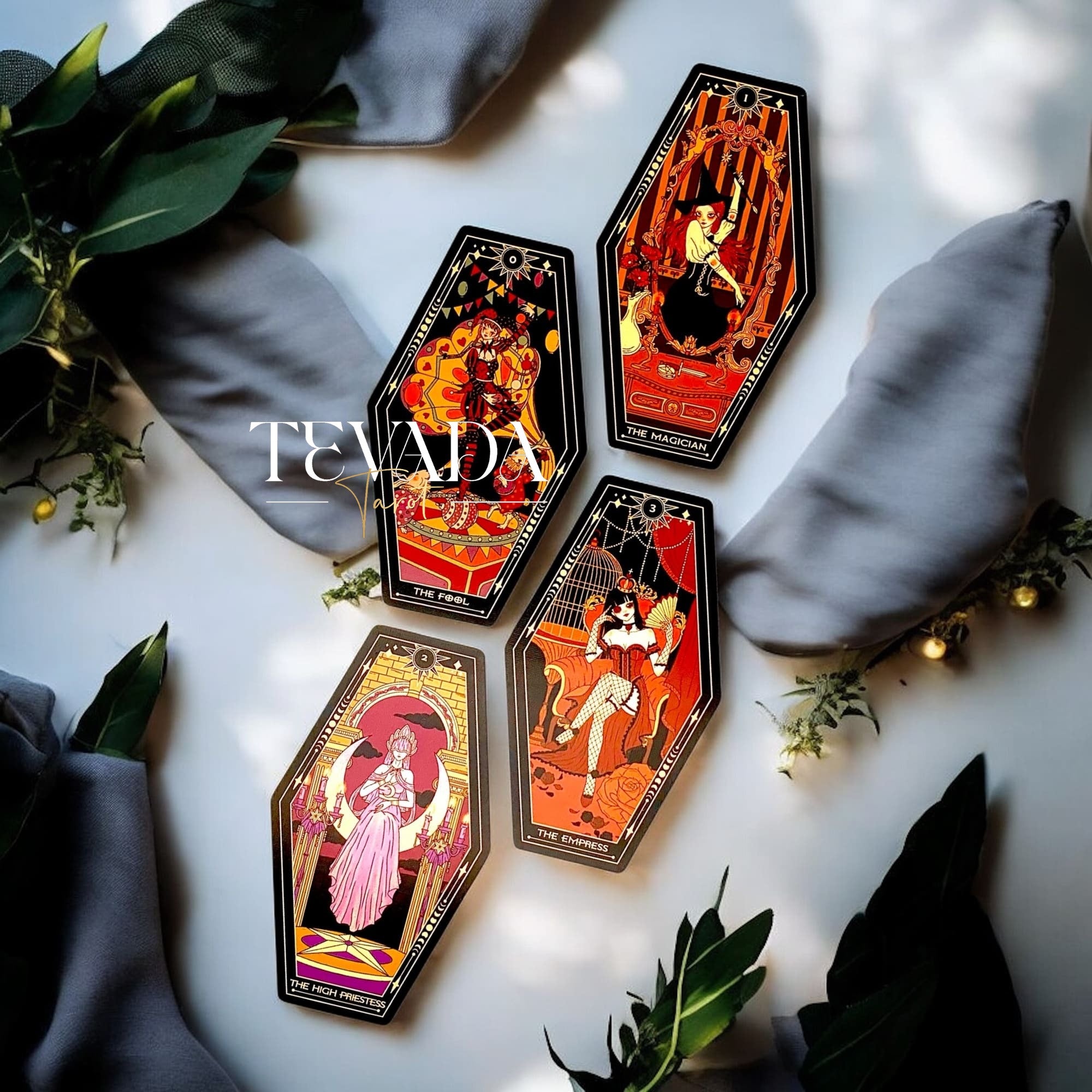 Discover the Aisling Tarot Gilded Edition—78 richly illustrated cards in a dreamlike vintage style designed for intuitive guidance and magical divination.