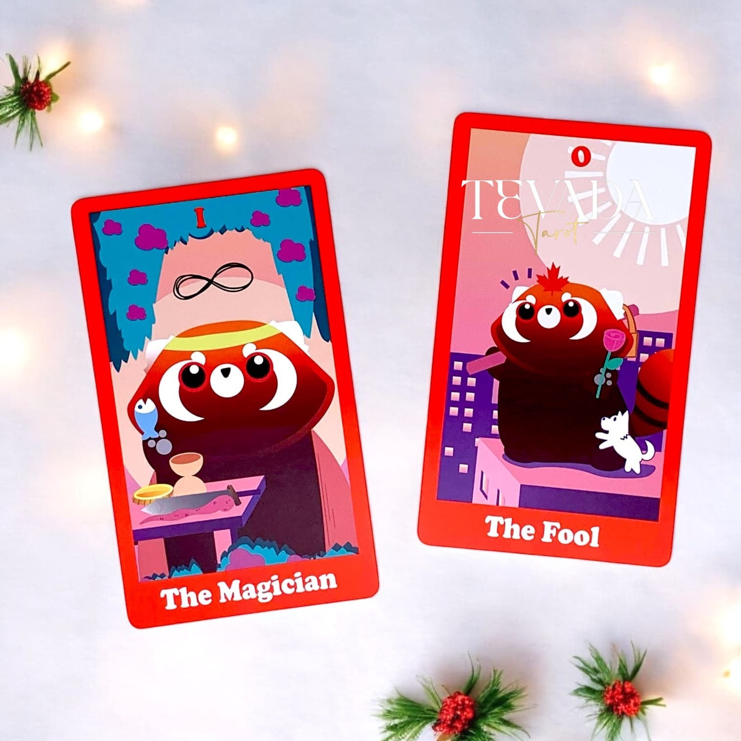 Discover the magic of Ai the Tarot Red Panda! This 78-card deck blends cute red panda energy with AI-inspired designs, offering fun, intuitive readings that bring clarity and joy to your spiritual journey.