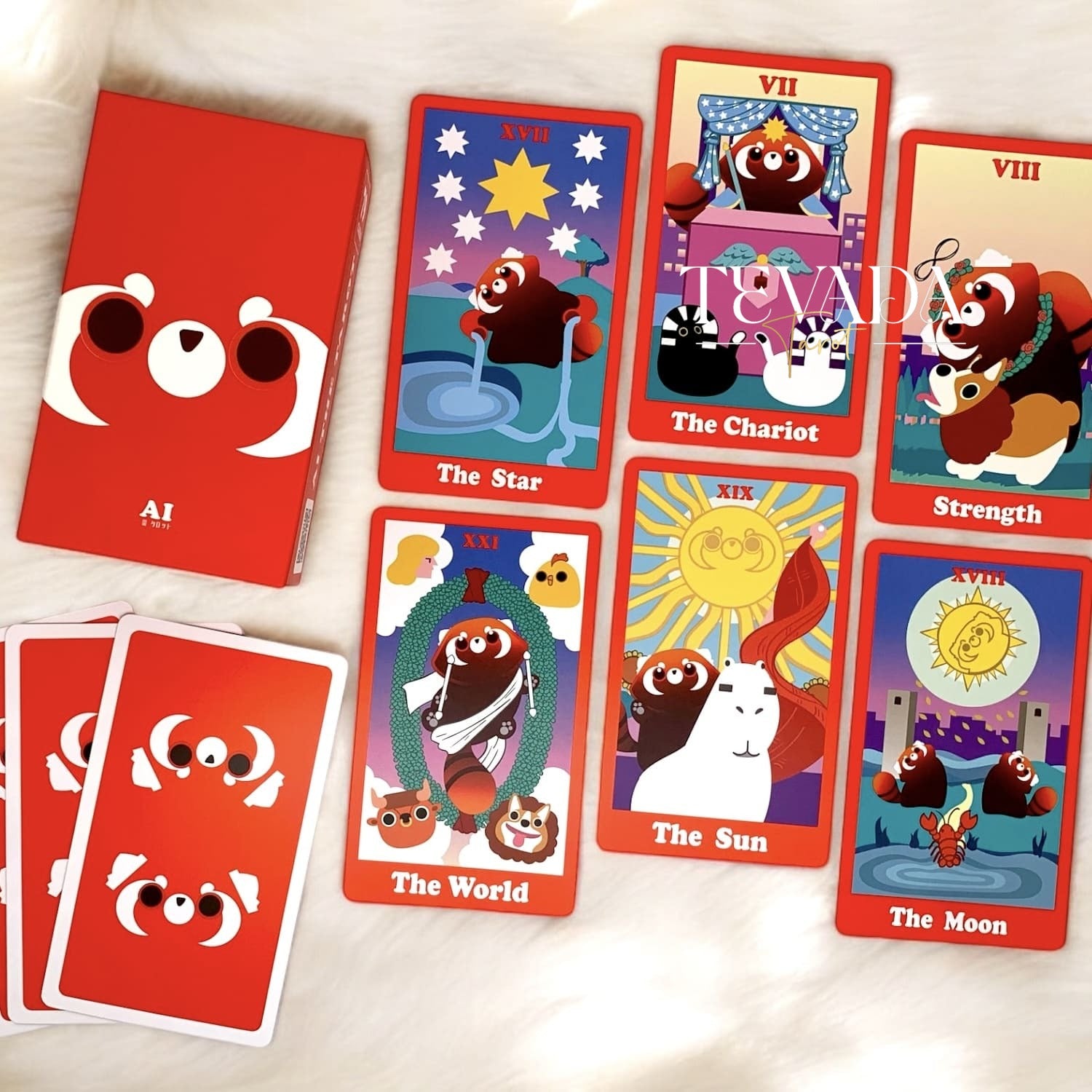 Discover the magic of Ai the Tarot Red Panda! This 78-card deck blends cute red panda energy with AI-inspired designs, offering fun, intuitive readings that bring clarity and joy to your spiritual journey.