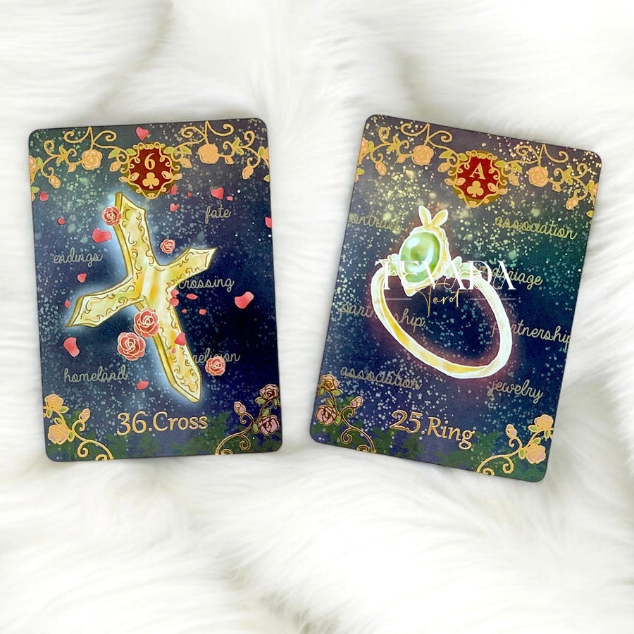 Alice’s Illusory Dream Lenormand REG whimsical storybook oracle deck for inner child reflection