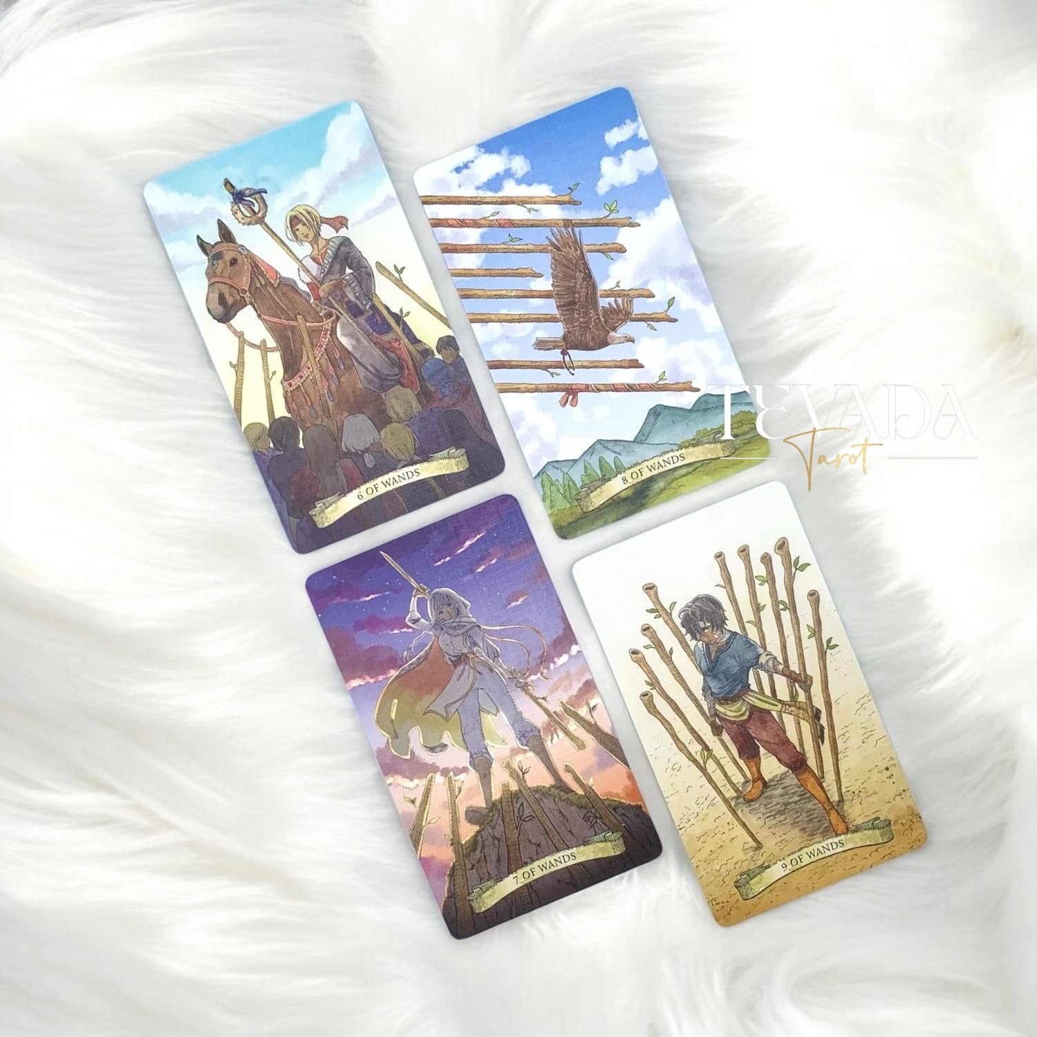 Unlock Avalon’s secrets with the Avalon Revelation Tarot. This 78-card anime-style deck blends Welsh mythology and divination, guiding you through intuition, self-discovery, and mystical revelations.