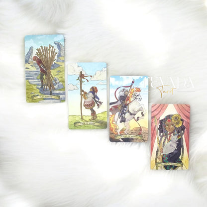 Unlock Avalon’s secrets with the Avalon Revelation Tarot. This 78-card anime-style deck blends Welsh mythology and divination, guiding you through intuition, self-discovery, and mystical revelations.