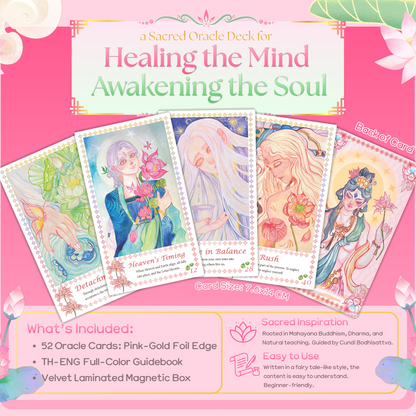 【Available on BackerKit】Little Lotus Seed Oracle Deck