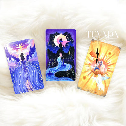 Beacon Tarot DELUXE is a 78-card intuitive tarot deck inspired by lighthouses, offering magical guidance, clarity, and healing energy for navigating life’s emotional tides and spiritual growth.