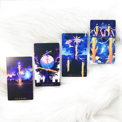 Beacon Tarot DELUXE is a 78-card intuitive tarot deck inspired by lighthouses, offering magical guidance, clarity, and healing energy for navigating life’s emotional tides and spiritual growth.